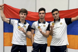 Avrupa U18 Şampiyonası: Ermeni atıcılar takım halinde altın madalya kazandı