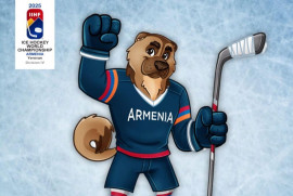 Yerevan'da düzenlenecek Dünya Buz Hokeyi Şampiyonası'nın resmi sembolü tanıtıldı