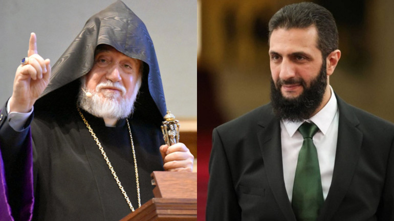 Kilikya Ermeni Katolikosu Suriye Cumhurbaşkanı'nı tebrik mesajı gönderdi