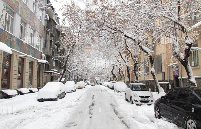 Ermenistan'da yoğun kar yağışı ve sıcaklık düşüşü bekleniyor