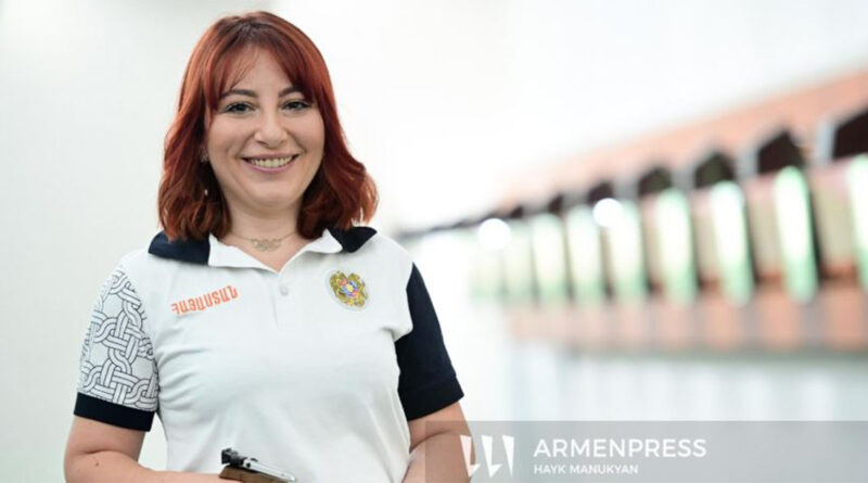 Ermeni atıcı Elmira Karapetyan Avrupa ikincisi oldu