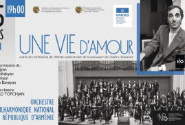 UNESCO’da Charles Aznavour’un 100. doğum yıldönümüne özel konser