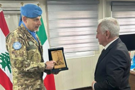 UNIFIL Tuğgenerali, Lübnan-İsrail ihtilafının sıcak döneminde Ermeni birliğinin hizmetinden büyük övgüyle bahsetti