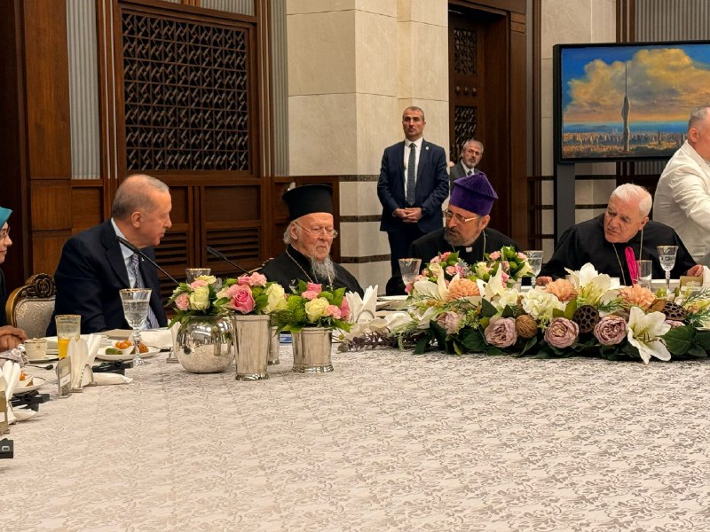 Patrik Maşalyan Erdoğan'ın düzenlediği iftar yemeğine katıldı