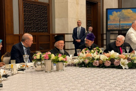 Patrik Maşalyan Erdoğan'ın düzenlediği iftar yemeğine katıldı