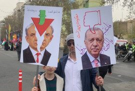 Իրանցի ցուցարար. «Էրդողանը տարածաշրջանը տանում է դեպի անկայունացում»