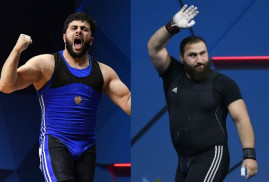 Ermeni halterciler Garik Karapetyan ikinci kez Avrupa şampiyonu oldu, Simon Martirosyan gümüş madalya kazandı