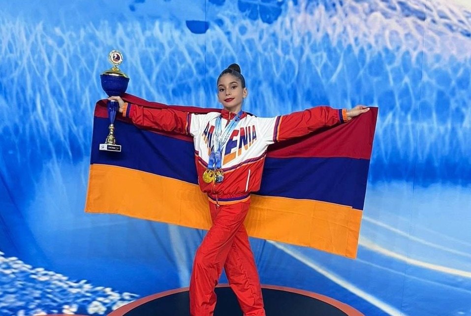 Ermeni sporcu, Dubai Challenge Kupası'nda altın madalya kazandı