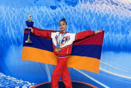 Ermeni sporcu, Dubai Challenge Kupası'nda altın madalya kazandı