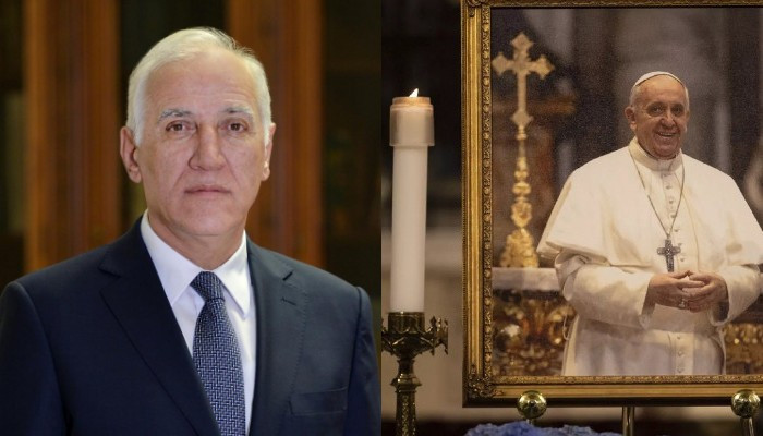 Ermenistan Cumhurbaşkanı Papa Francis'in cenaze törenine katılacak