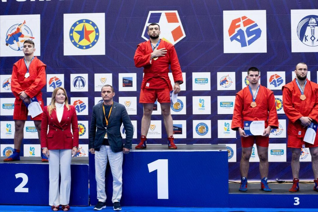Ermeni sporcu Avrupa Sambo şampiyonu oldu