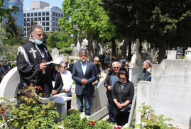 Sevag Balıkçı ve Garabet Balıkçı mezarı başında anıldı