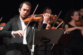 Ermeni kemancı, Classic Violin Olympus uluslararası yarışmasında birincilik ödülüne layık görüldü