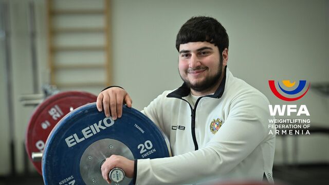 Ermeni halterci Grigor Ghazaryan dünya birincisi oldu (video)