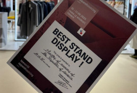 Ermenistan'ın Texworld Apparel Sourcing Paris'teki pavyonu "En İyi Pavyon" ödülüne layık görüldü