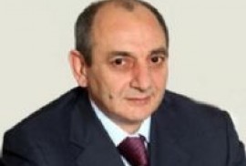  Karabağ Cumhurbaşkanı Amerkalı Ermeni hayırseverlerle buluştu