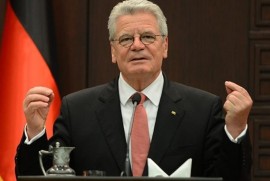 Almanya Cumhurbaşkanı Ermeni Soykırımı kurbanları anısına yapılacak ayine katılacak