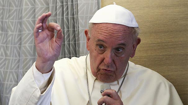 Papa, Rusya-Türkiye gerilimi ile Ermenistan'a olası ziyaretini değerlendirdi