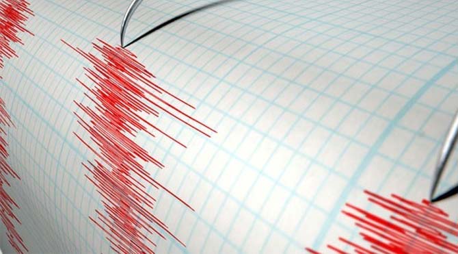 Ege denizde 4,2 büyüklüğünde deprem