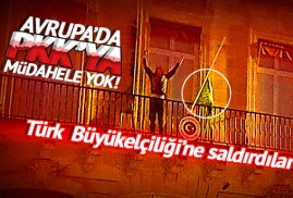 Ֆրանսիայում PKK-ականները բողոքի ակցիա են կազմակերպել Թուրքիայի դեսպանատան առջև