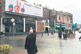 Boston'da yerleştirilen Ermeni Soykırımı inkar afişi kaldırıldı