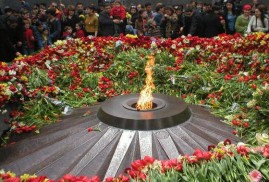 Polonya'nın Polanov kentinde Ermeni Soykırımı anıtı açıldı