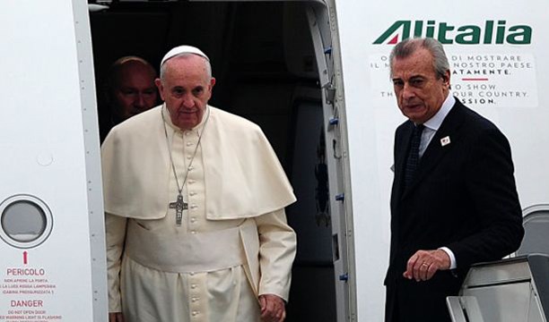 Papa’dan Ermenistan yolunda Erdoğan'a mesaj