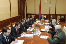 Bugün Ermenistan Milli Güvelik Kurulunun oturumu düzenlendi