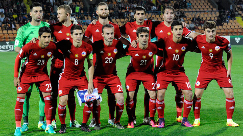 Ermenistan futbol milli takımı Polonya’ya hareket etti
