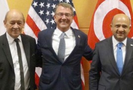 Հանդիպել են Թուրքիայի, Ֆրանսիայի և ԱՄՆ-ի պաշտպանության նախարարները