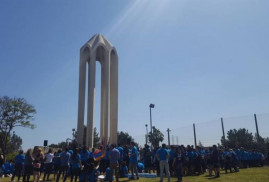 Montebello’da Ermeni öğrenciler Ermeni Soykırımını andı