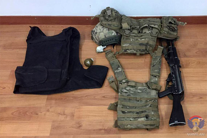 Azerbaycan Silahlı Kuvvetleri Karabağ ile temas hattında sızma girişiminde bulundu (fotolar)