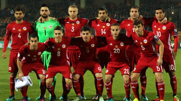 FIFA sıralaması: Ermenistan 73. sırada