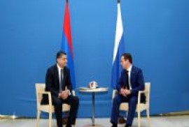Sarkisyan ve Medvedev Soçi’de bir araya gelecek