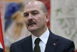 Թուրքիայի ներքին գործերի նախարարը արձագանքել է իր նկատմամբ սահմանված պատժամիջոցին