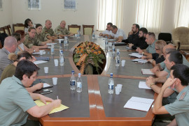 ABD ve Birleşik Krallık Silahlı Kuvvetlerinin temsilcileri Ermenistan'da