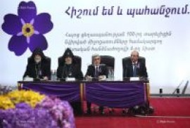 Serj Sarkisyan: Hiç kimse Mets Yeğer’nin 100. yıldönümünün bizim davamızın sınır noktası olacağını ummasın