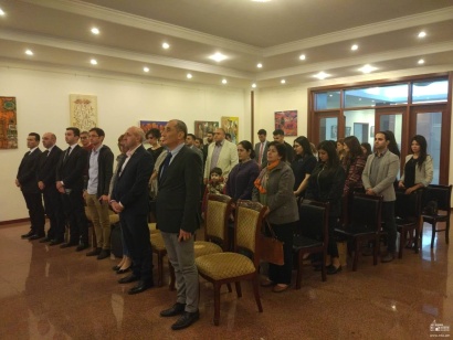 Çin'de Ermenistan Büyükelçiliği'nde Ermeni Soykırımı anıldı