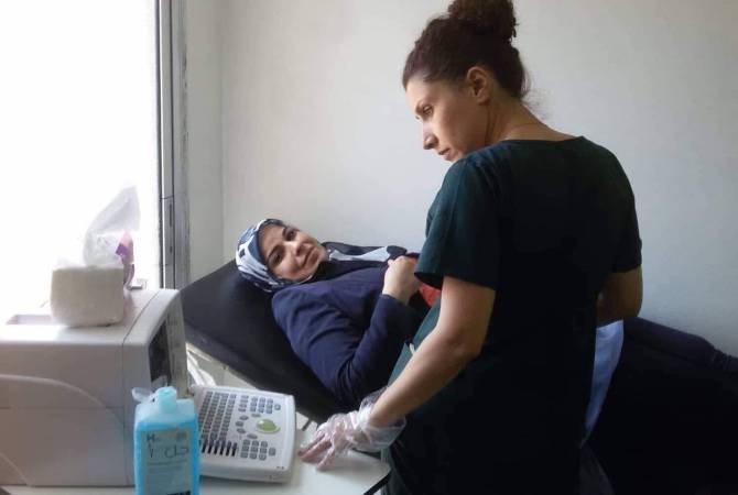 Suriye’de misyonunu sürdüren Ermeni doktorlar 4870 Suriyeliye yardım etti