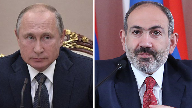 Putin'den Paşinyan'a tebrik mesajı