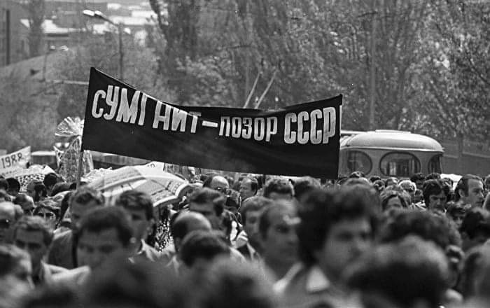 Sumgayıt'ta Ermenilere uygulanan katliam Gürcistan'da anılacak