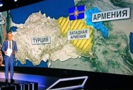 Թուրքիայում դժգոհ են ռուսական եթերով ցուցադրված Արևմտյան Հայաստանի քարտեզից