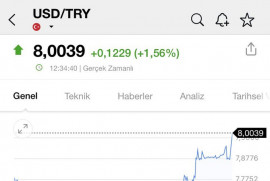 Թուրքական լիրան կրկին արժեզրկվում է
