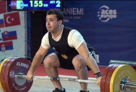 Ermeni halterci Rafik Harutyunyan Avrupa şampiyonu