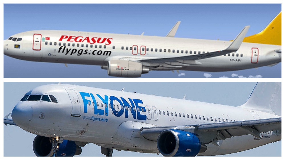 Ermenistan'dan Pegasus Havayolları'na, Türkiye'den Flyone Armenia Havayolları'na sefer izni