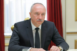 Belarus Büyükelçisi Ermenistan Cumhuriyeti Dışişleri Bakanlığında bulundu