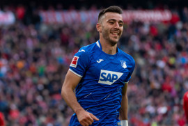 Ermeni futbolcu Sargis Adamyan yeni takımında ilk golünü attı!