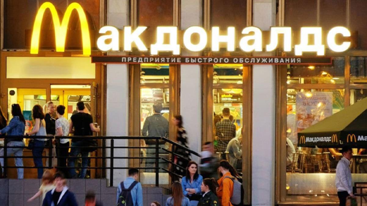 McDonald's Rusya'dan tamamen çekiliyor