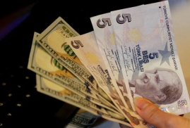 Թուրքական լիրան շարունակում է արժեզրկվել