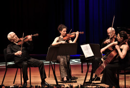 Komitas Quartet İstanbul'da konser verdi